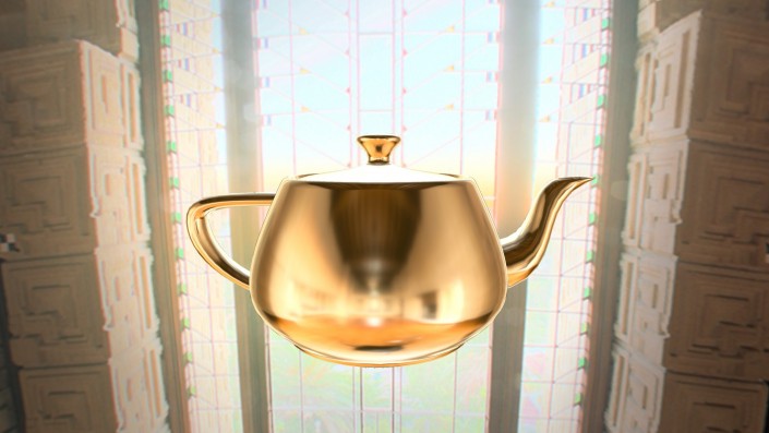 The Golden Teapot - Physically Based Shader in GLSL