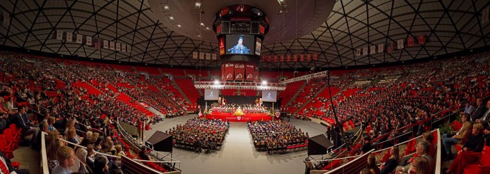 Taken at 2013 U of U commencement for use in on-going University of Utah Marketing.